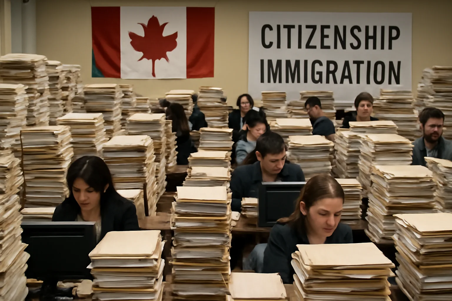 Illustration for article Canada: Citizenship Certificate Processing Delayed 25 Months, Tens of Thousands of Applications Waiting