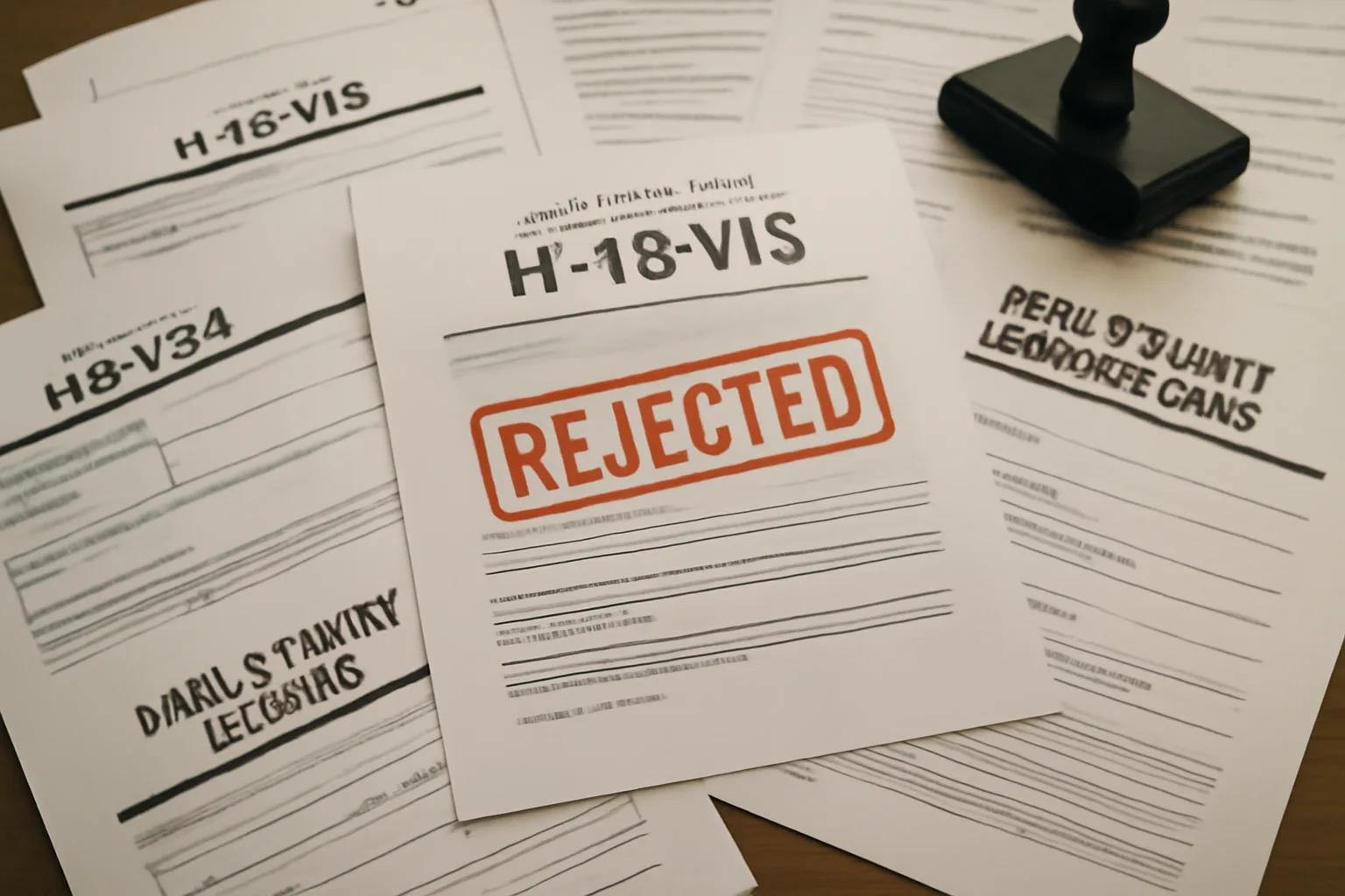 Illustration: H-1B: Companies with Workforce Reductions Face Visa Denials