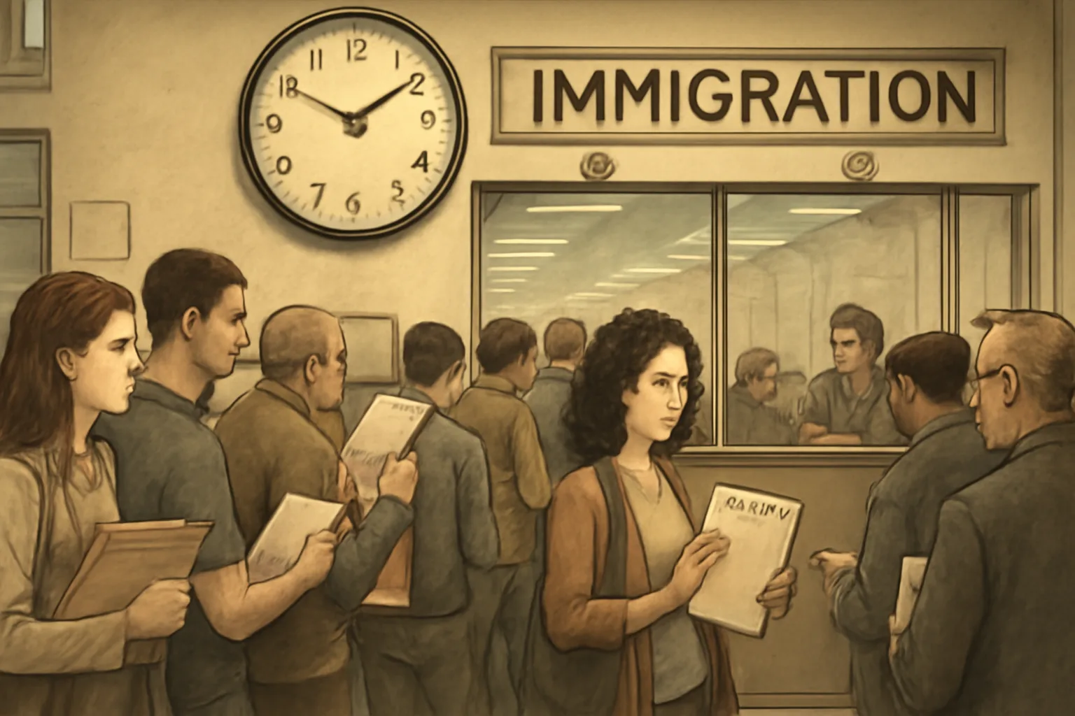 Illustration: Portugal Golden Visa: 40,000 Applications Pending, AIMA Processes Only 13% in 9 Months