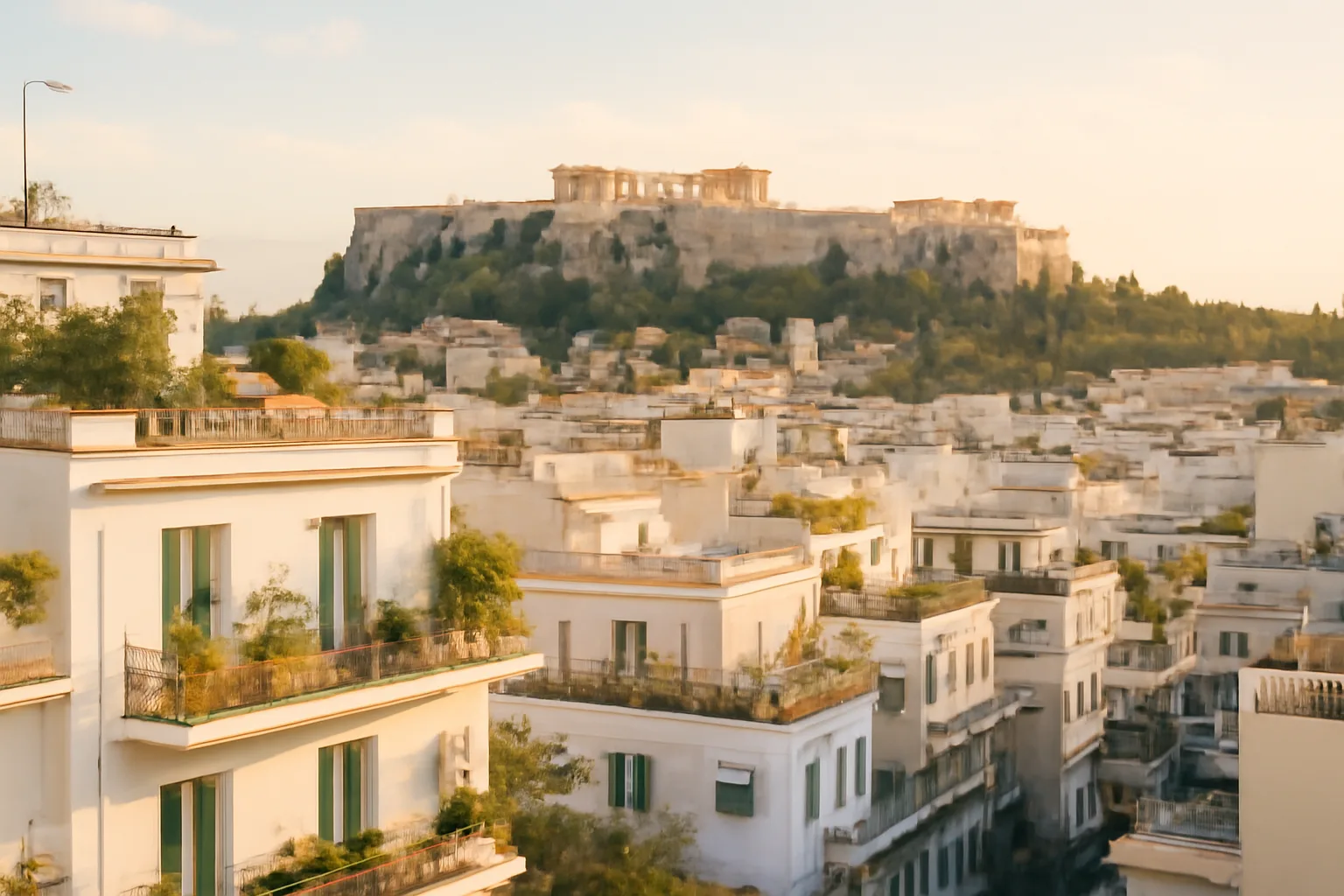 Illustration: You Have Your Greece Golden Visa—Now, What Is Living in Athens Really Like?